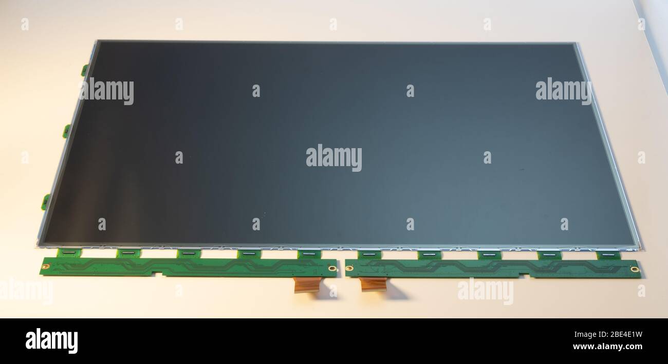 LCD-Anzeige für den Monitorbildschirm. Ersatzteil Für Computerreparatur Stockfoto
