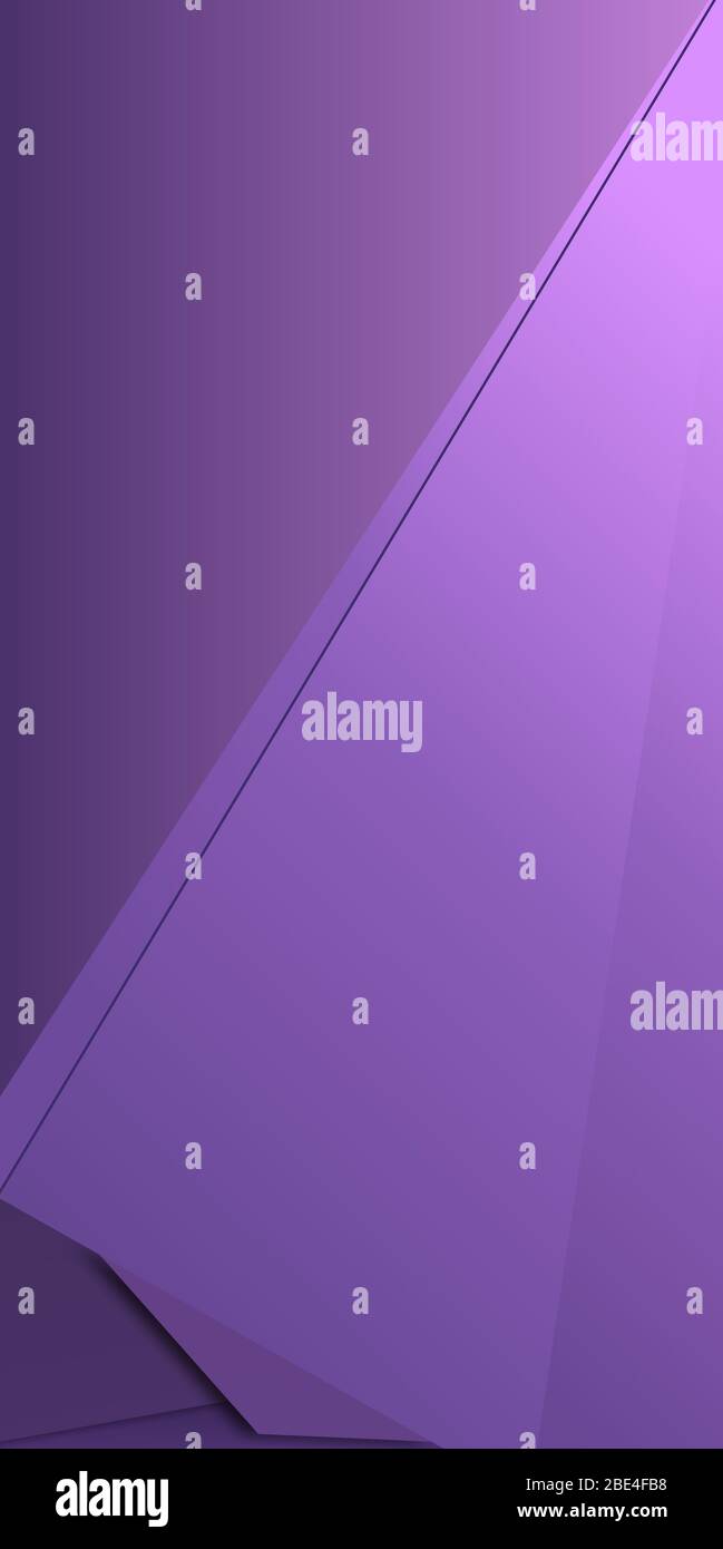 Schöne abstrakte Design-Tapete in Lavendel-Farbe für hohe Bildschirm Handys. Stockfoto