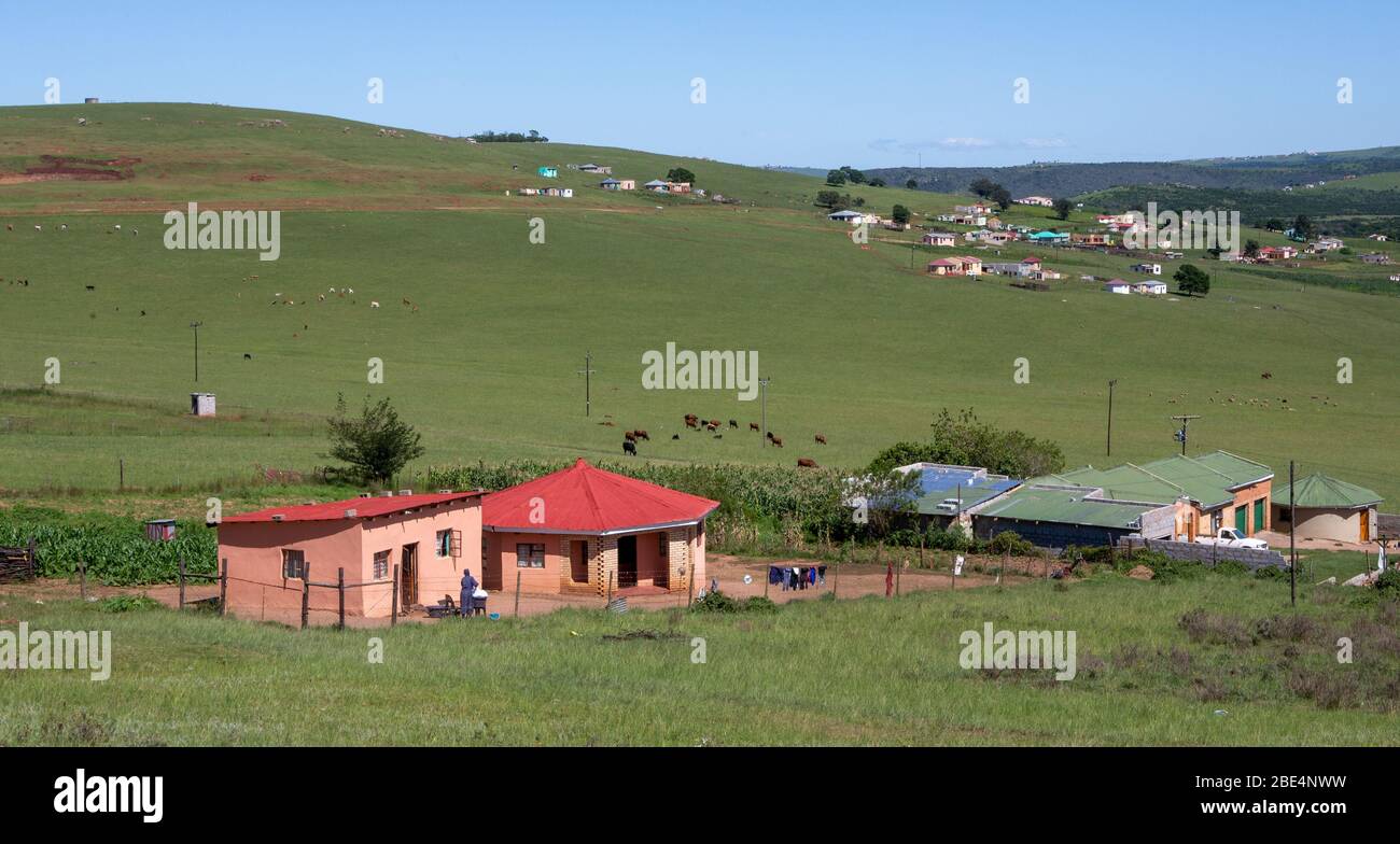 Südafrikanische Landschaft Stockfoto
