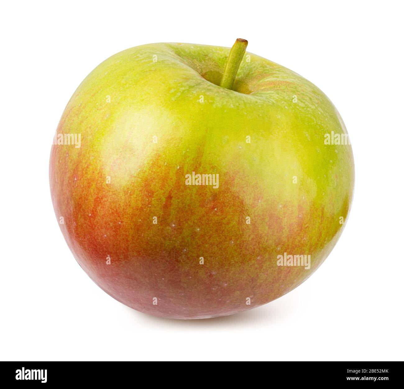 Apple isoliert auf weißem Hintergrund Stockfoto
