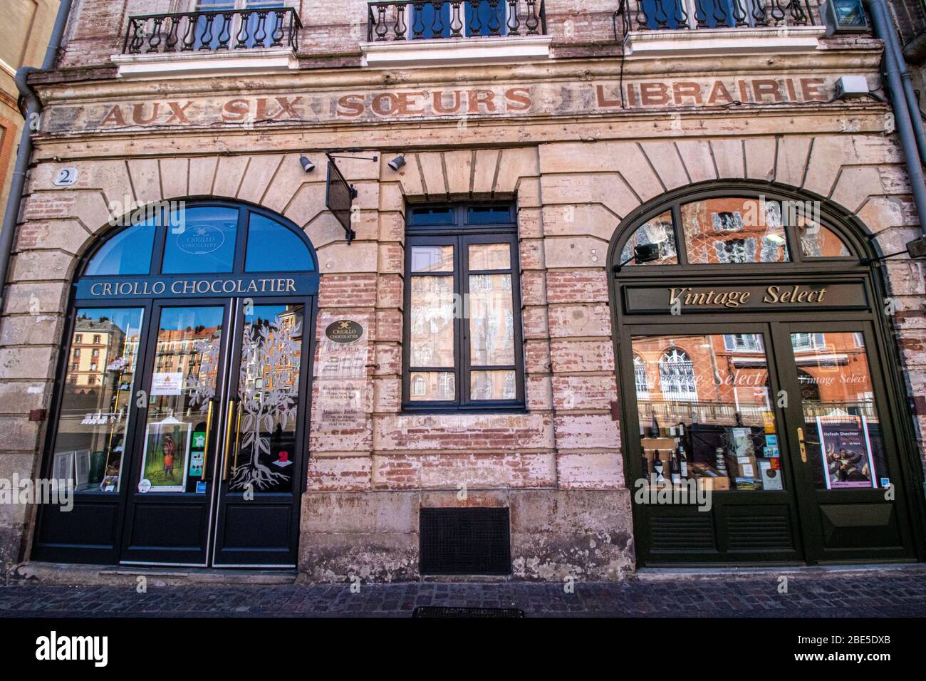Shop Front, Toulouse, Frankreich Stockfoto