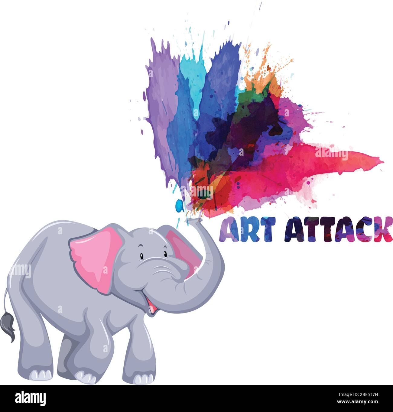 Elefantenrussel Stock Vektorgrafiken Kaufen Alamy