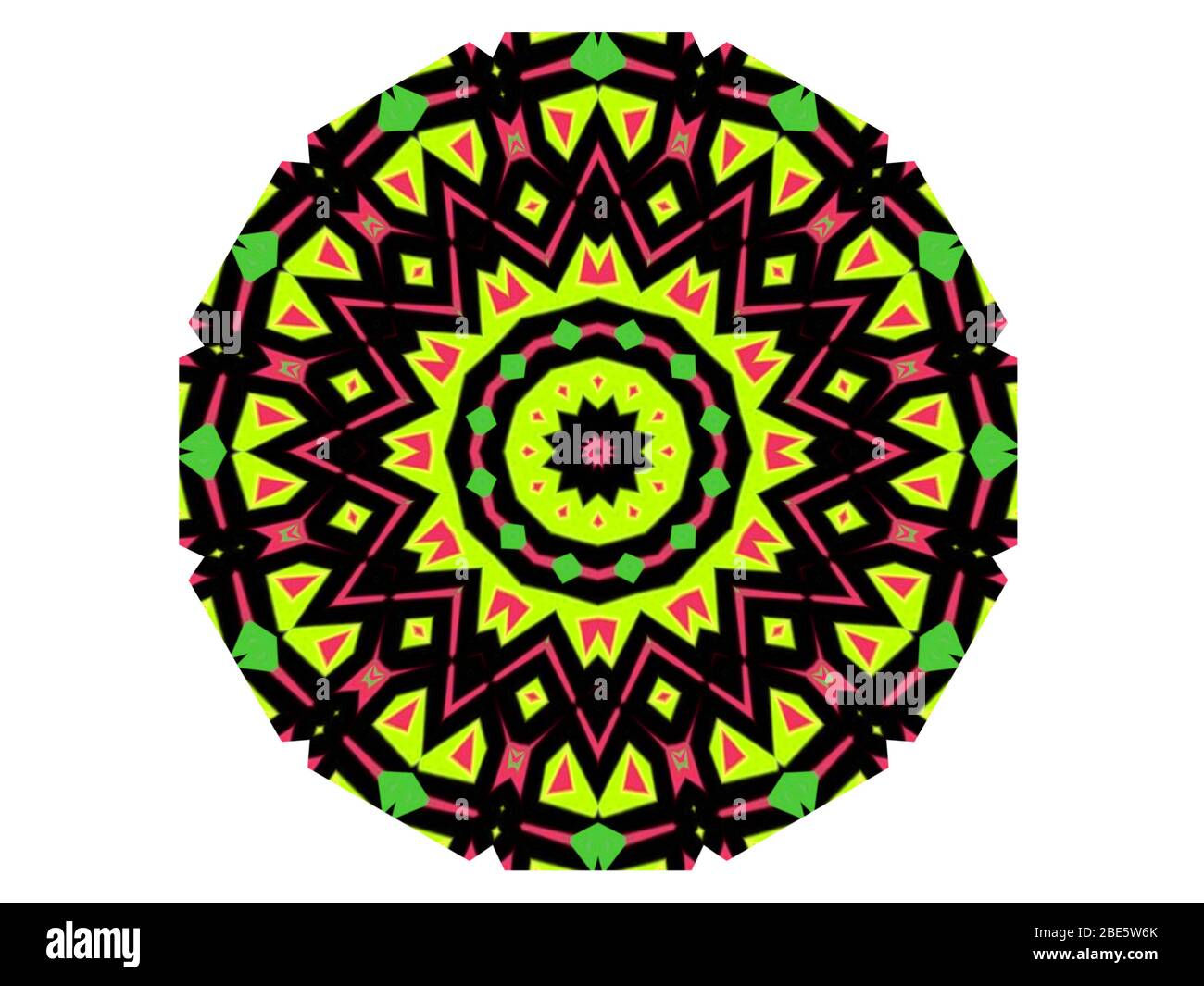 Muster Mandala Dekoration Ornament Abstraktes Design Stockfoto