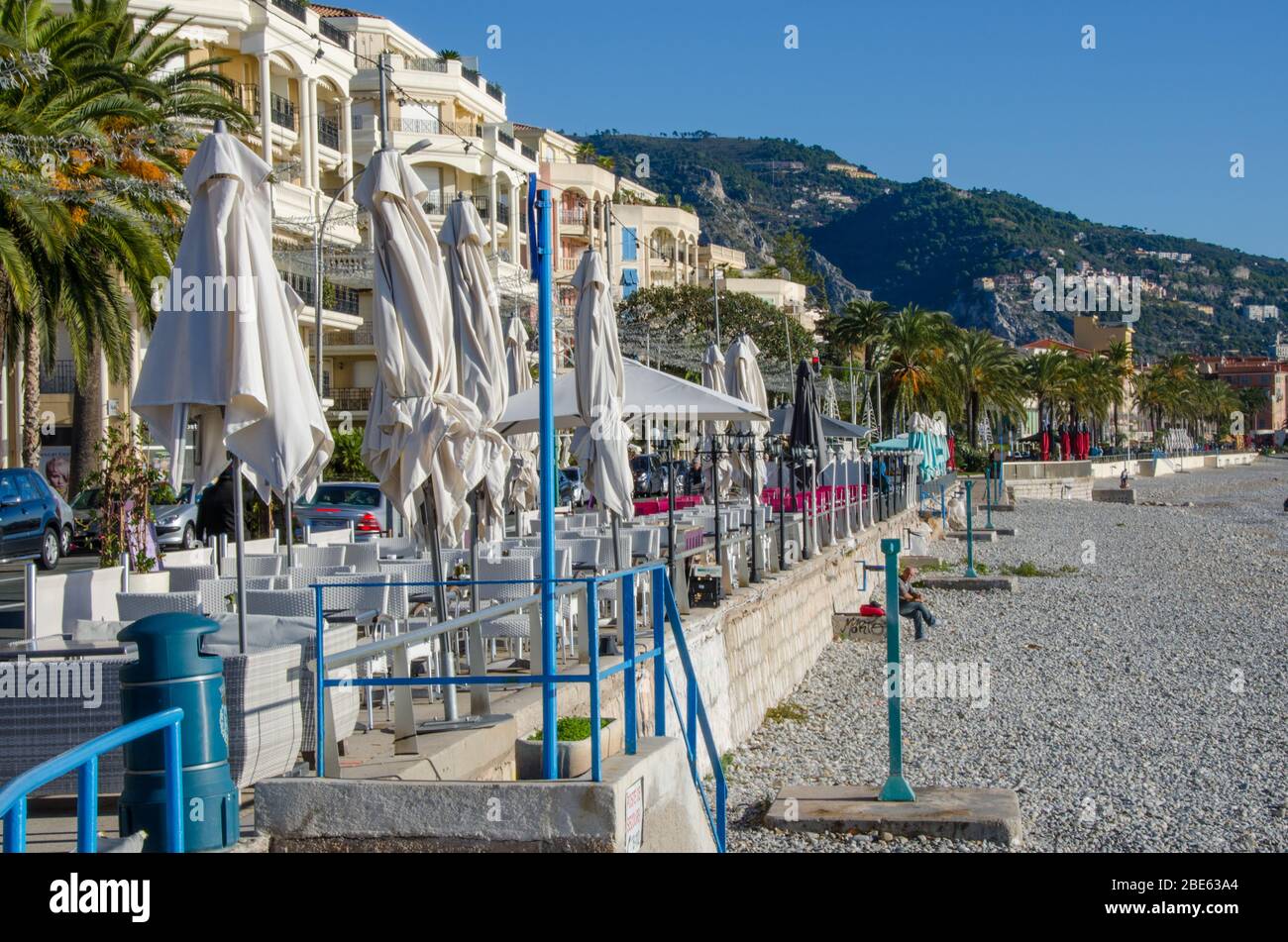 Menton, Südfrankreich. Stockfoto
