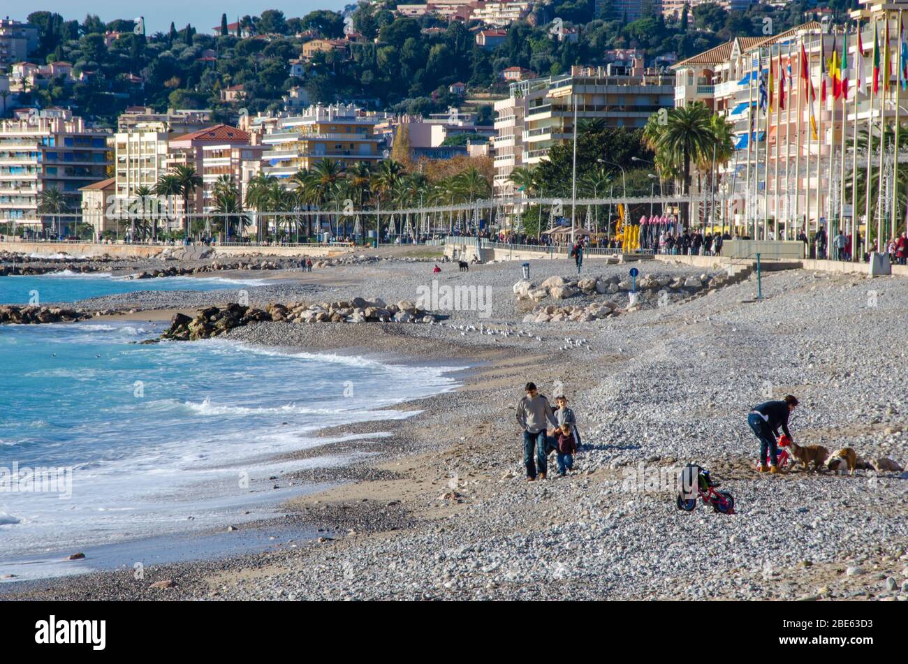 Menton, Südfrankreich. Stockfoto