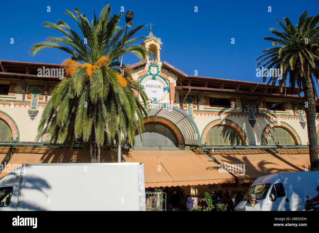 Menton, Südfrankreich. Stockfoto