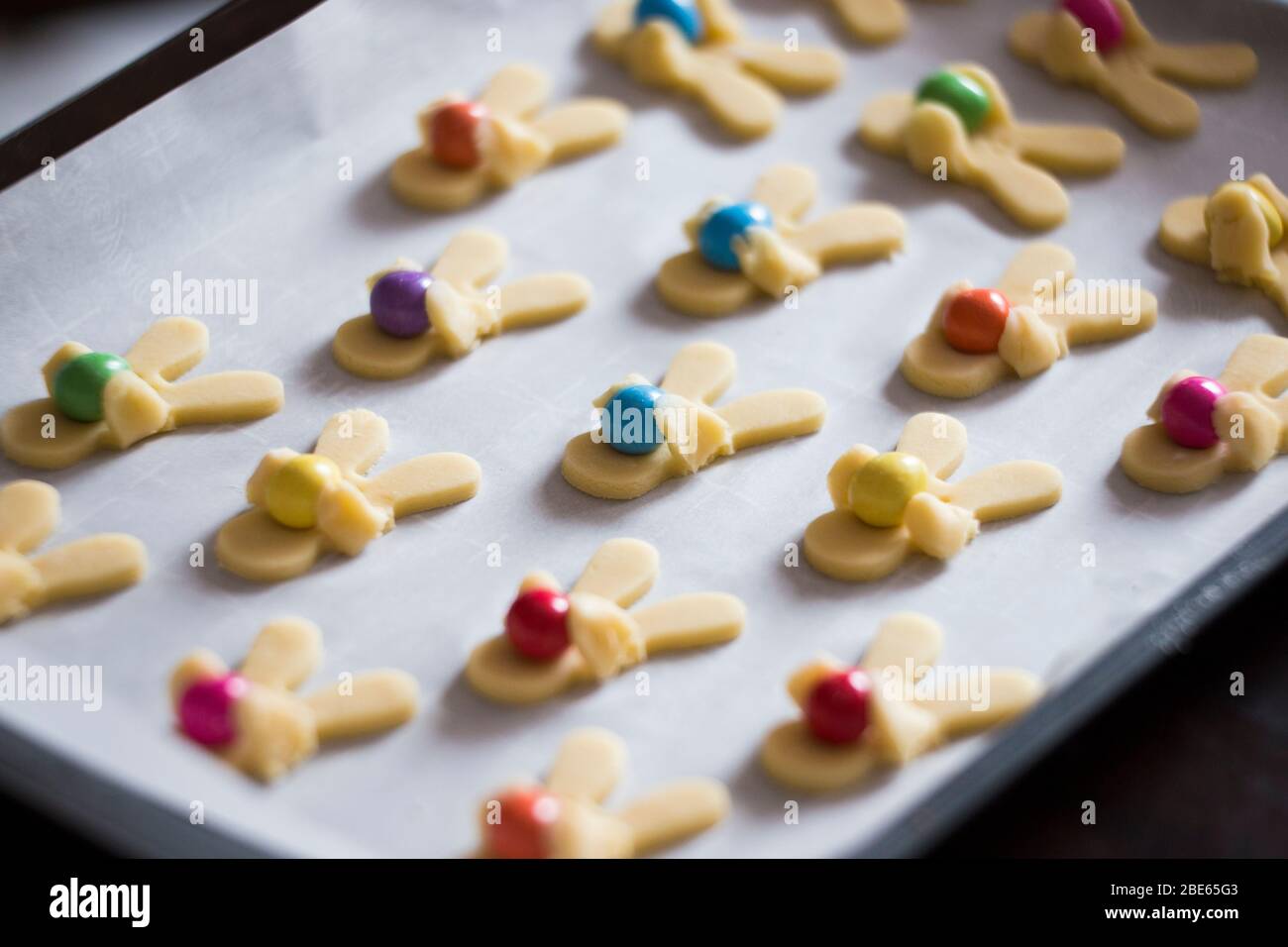 Osterkekse Stockfoto