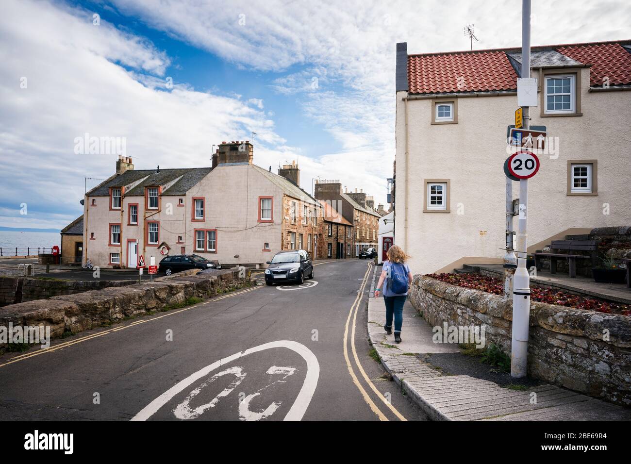 Fischerdorf, Anstruther, Königreich Fife, Schottland, Europa Stockfoto