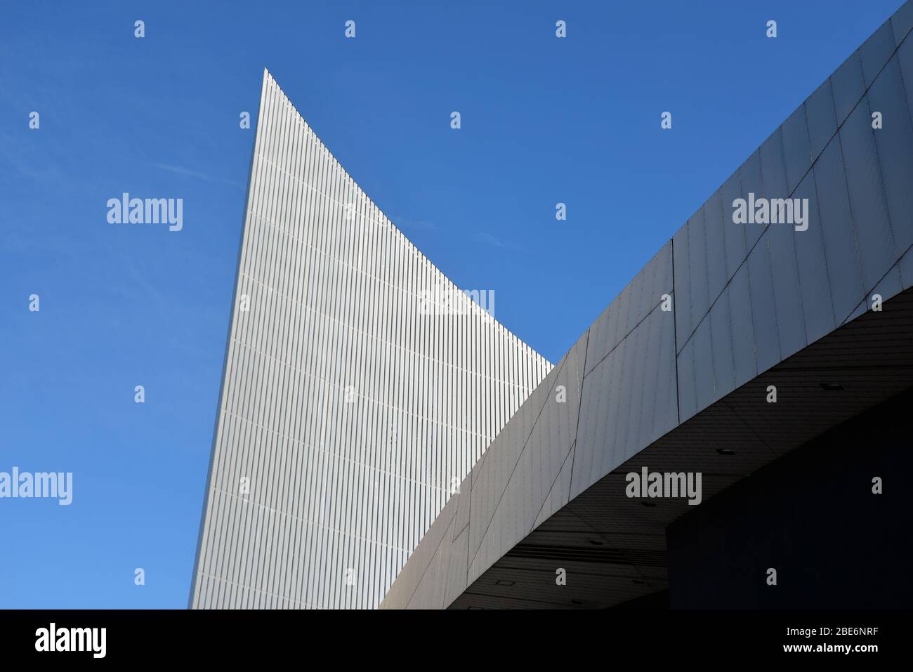 Imperial war Museum North, UK - Detail Stockfoto