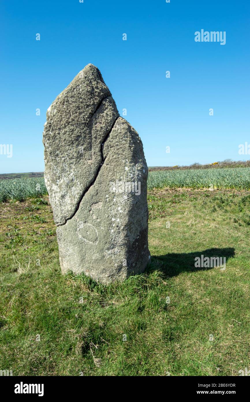 Die Drift Stones, antike Stätte, Cornwall UK Stockfoto