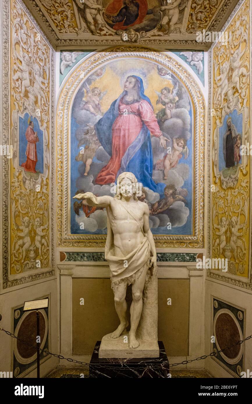 Statue des Hl. Johannes des Täufers (San Giovanni Battista) von