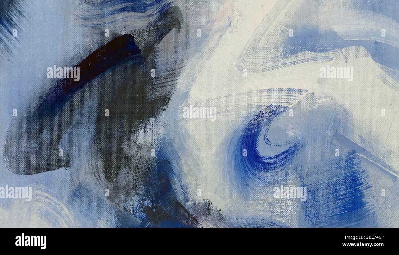 Ätherische nachtaktive Details aus einem persönlichen Kunstwerk mit trüben Wolkenformationen. Stockfoto