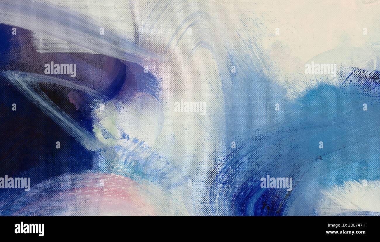 Ätherische nachtaktive Details aus einem persönlichen Kunstwerk mit trüben Wolkenformationen. Stockfoto