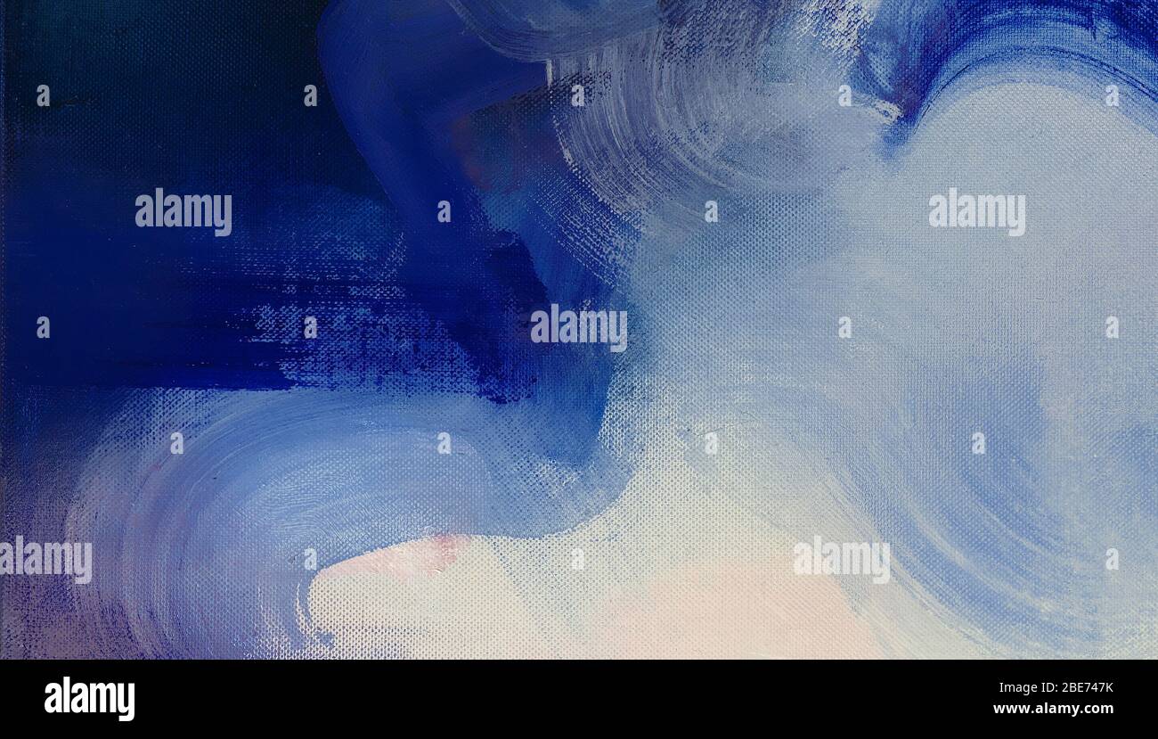 Ätherische nachtaktive Details aus einem persönlichen Kunstwerk mit trüben Wolkenformationen. Stockfoto