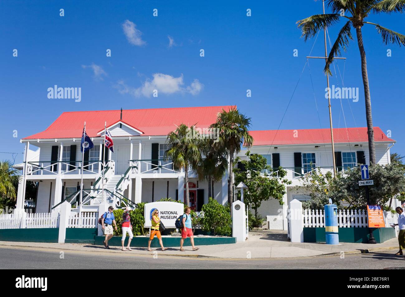 Nationalmuseum in George Town, Grand Cayman, Cayman-Inseln, große Antillen, Karibik Stockfoto