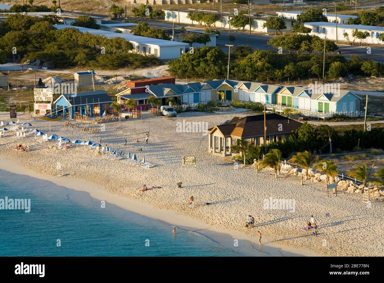 Governor's Beach auf Grand Turk Island, Turks- und Caicosinseln, Karibik Stockfoto