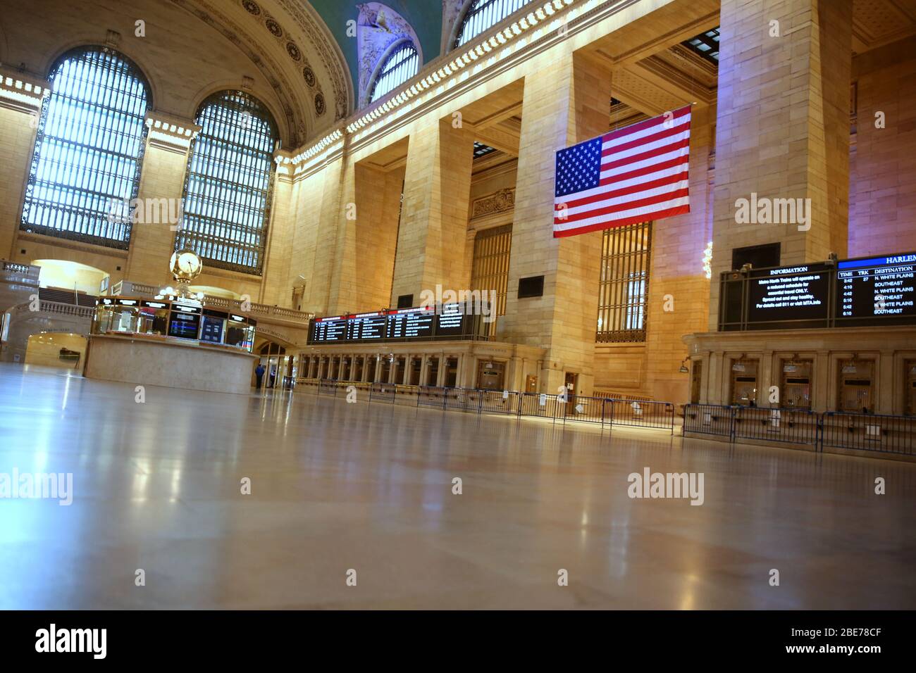 Grand Central unter der Sperrung des Coronavirus Stockfoto