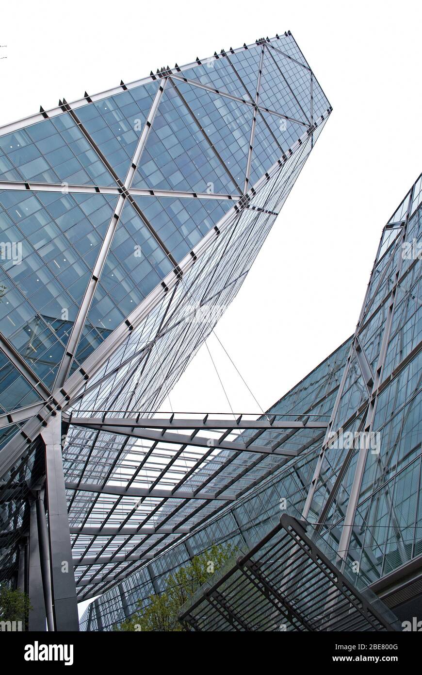 2000S Architektur Stahlglas Broadgate Tower, 201 Bishopsgate, City of London EC2 von SOM Stockfoto