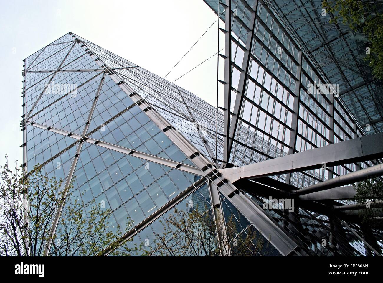 2000S Architektur Stahlglas Broadgate Tower, 201 Bishopsgate, City of London EC2 von SOM Stockfoto