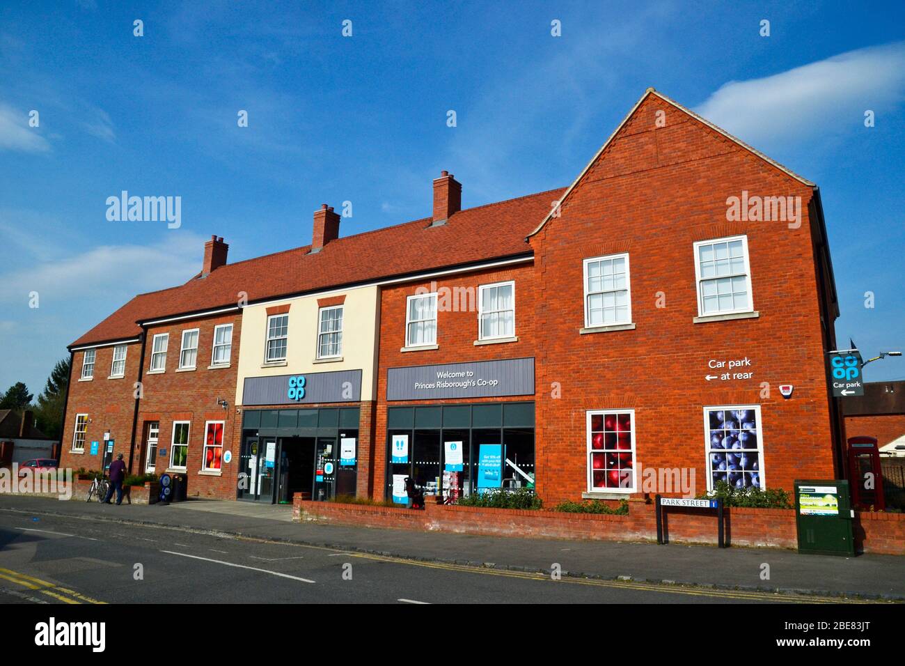 Princes Risborough Co-op, Bell Street, Princes Risborough, Buckinghamshire, Großbritannien Stockfoto