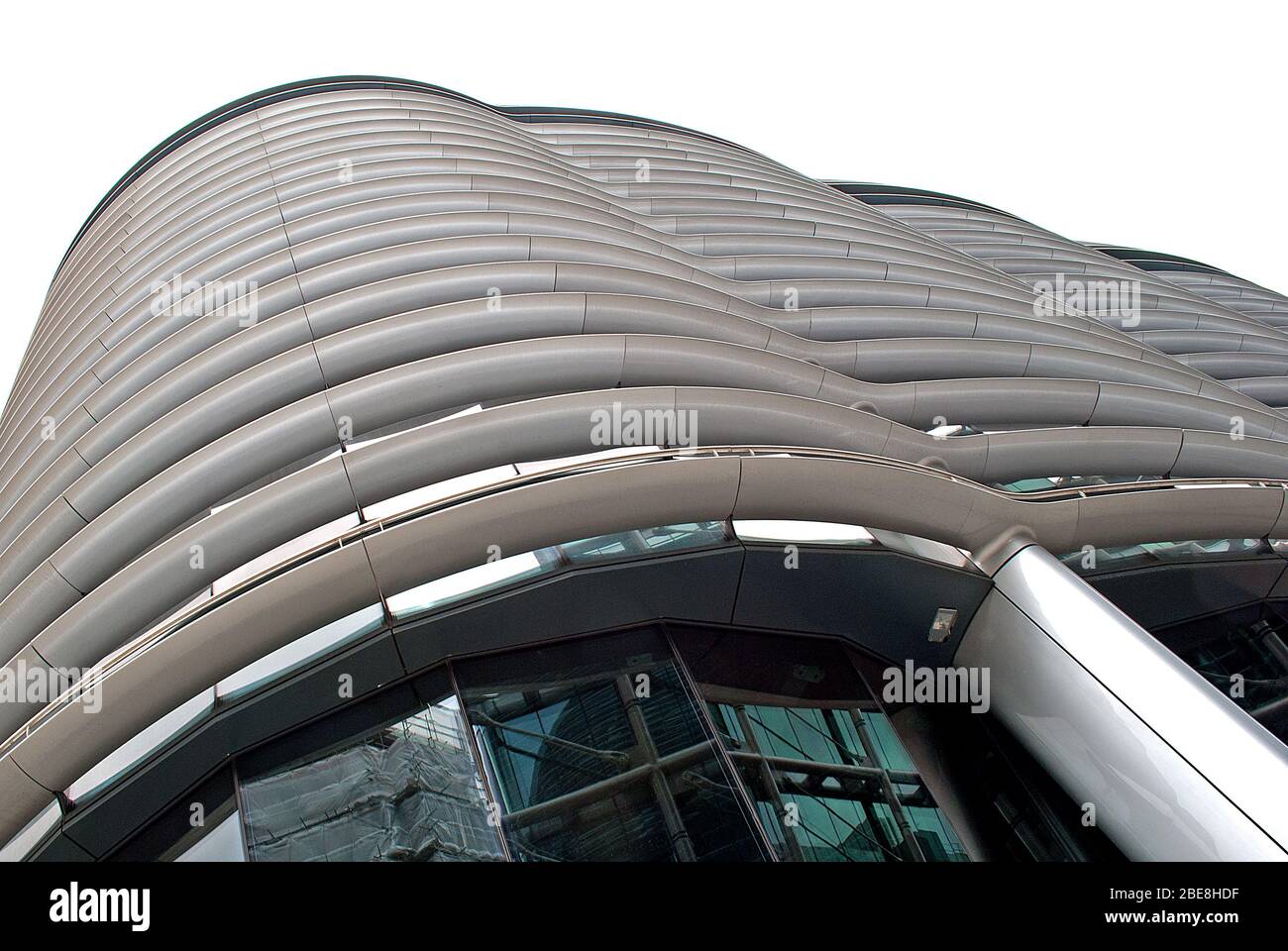 High-Tech Architektur modernes Stahlglas Bürogebäude Reflections The Walbrook, Walbrook, London EC4N 8AF, UK von Foster + Partners Stockfoto