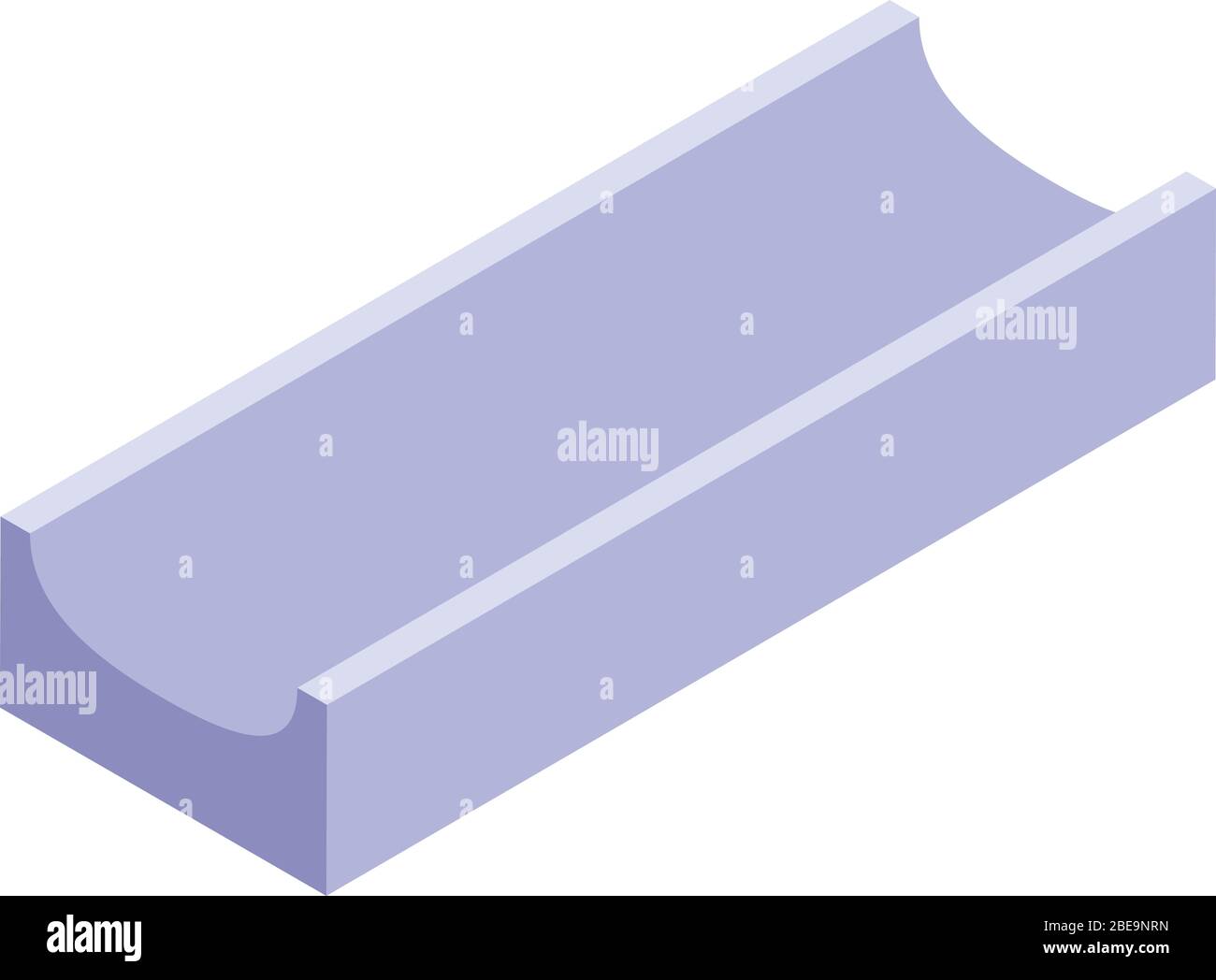 Bundsteg-Symbol, isometrische Ausführung Stock Vektor