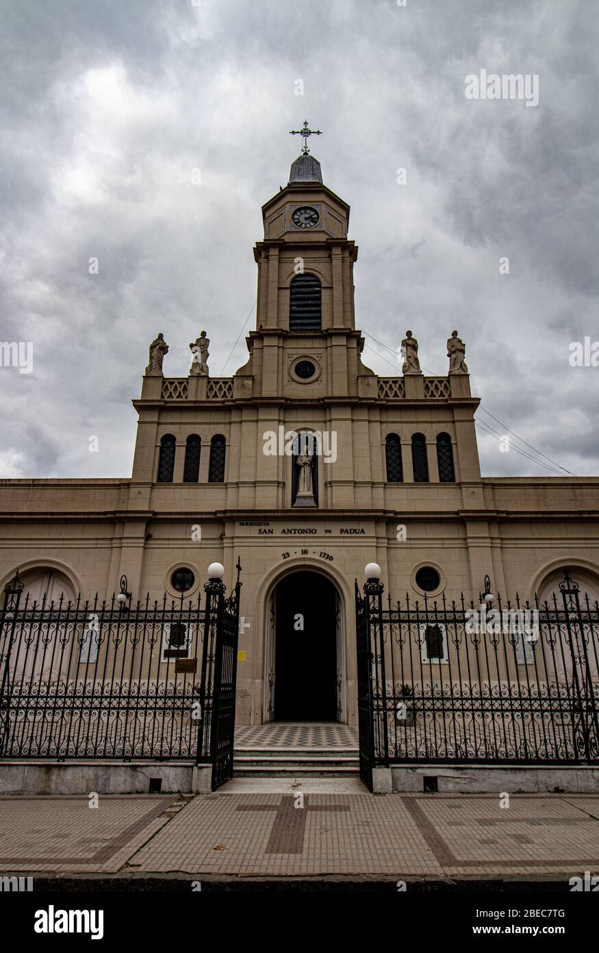 Parroquia San Antonio de Padua, San Antonio de Areco, Argentinien Stockfoto