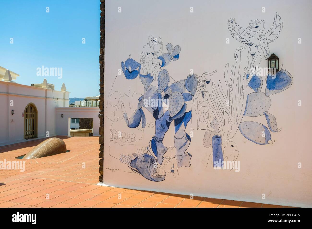 Lanzarote Reisefotos Stockfoto