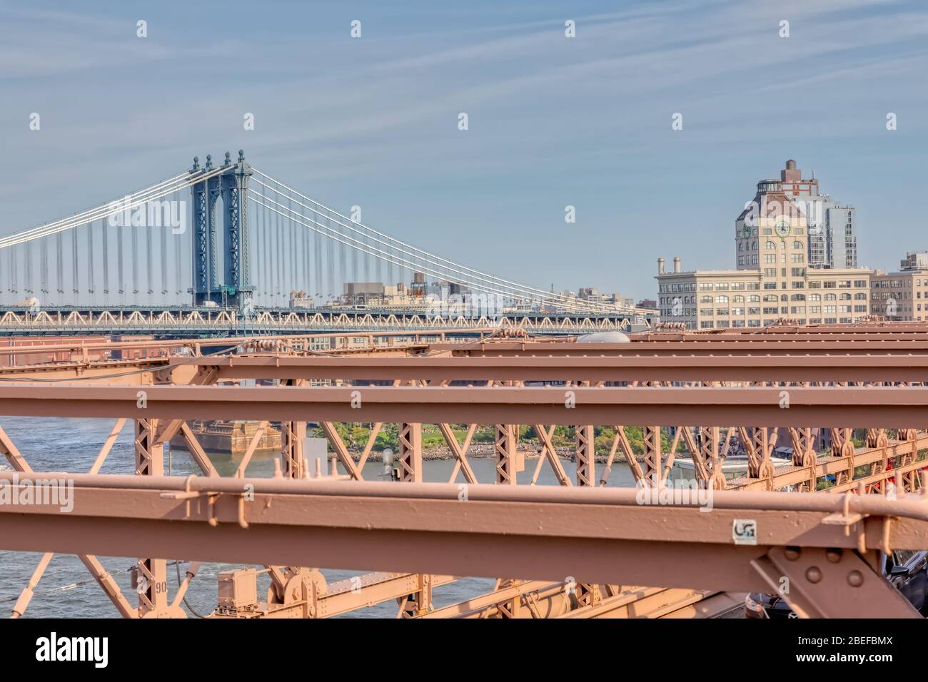 Brooklyn Panorama in New York Stockfoto