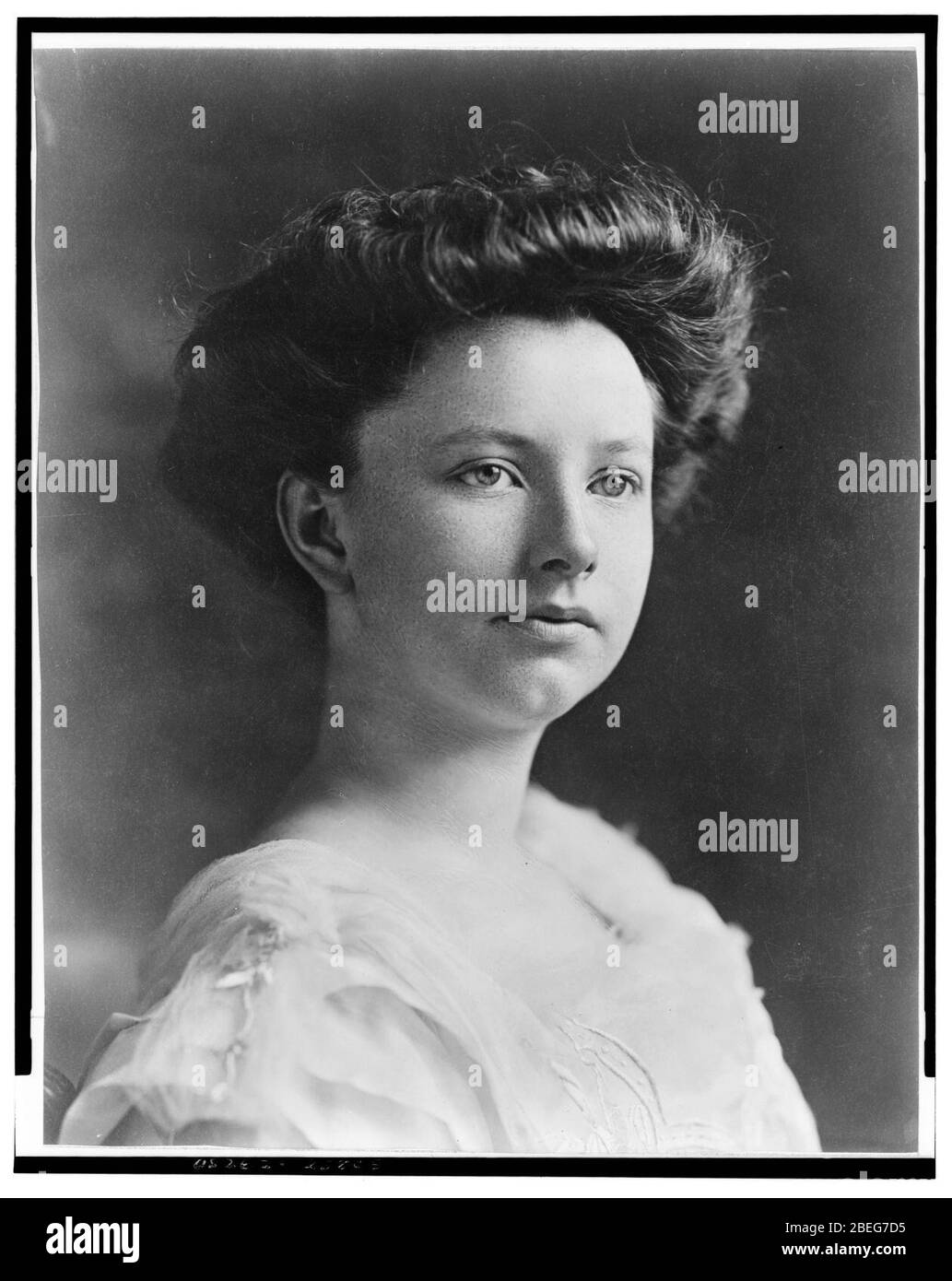 Helen Herron Taft (Manning), Tochter und Gastgeberin im Weißen Haus für Präsident William Taft Stockfoto