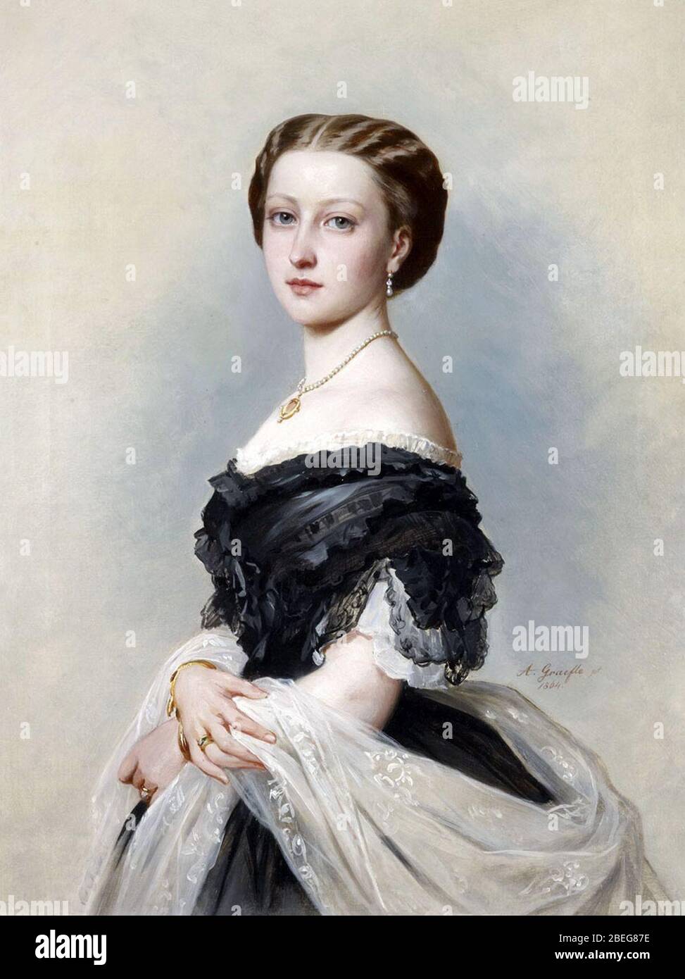 Helena, Prinzessin von Schleswig-Holstein. Stockfoto