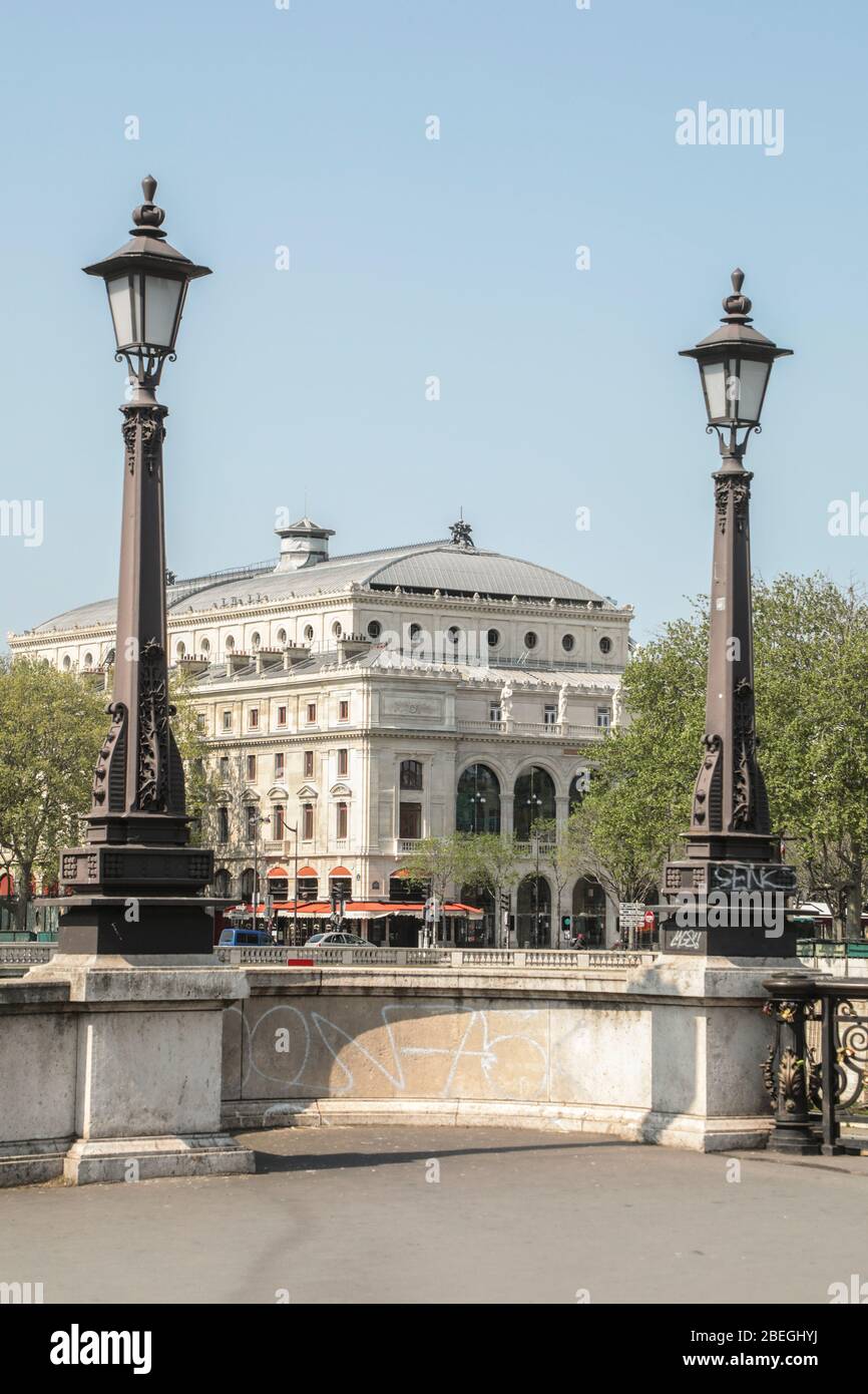 THEATER DU CHATELET, PARIS Stockfoto