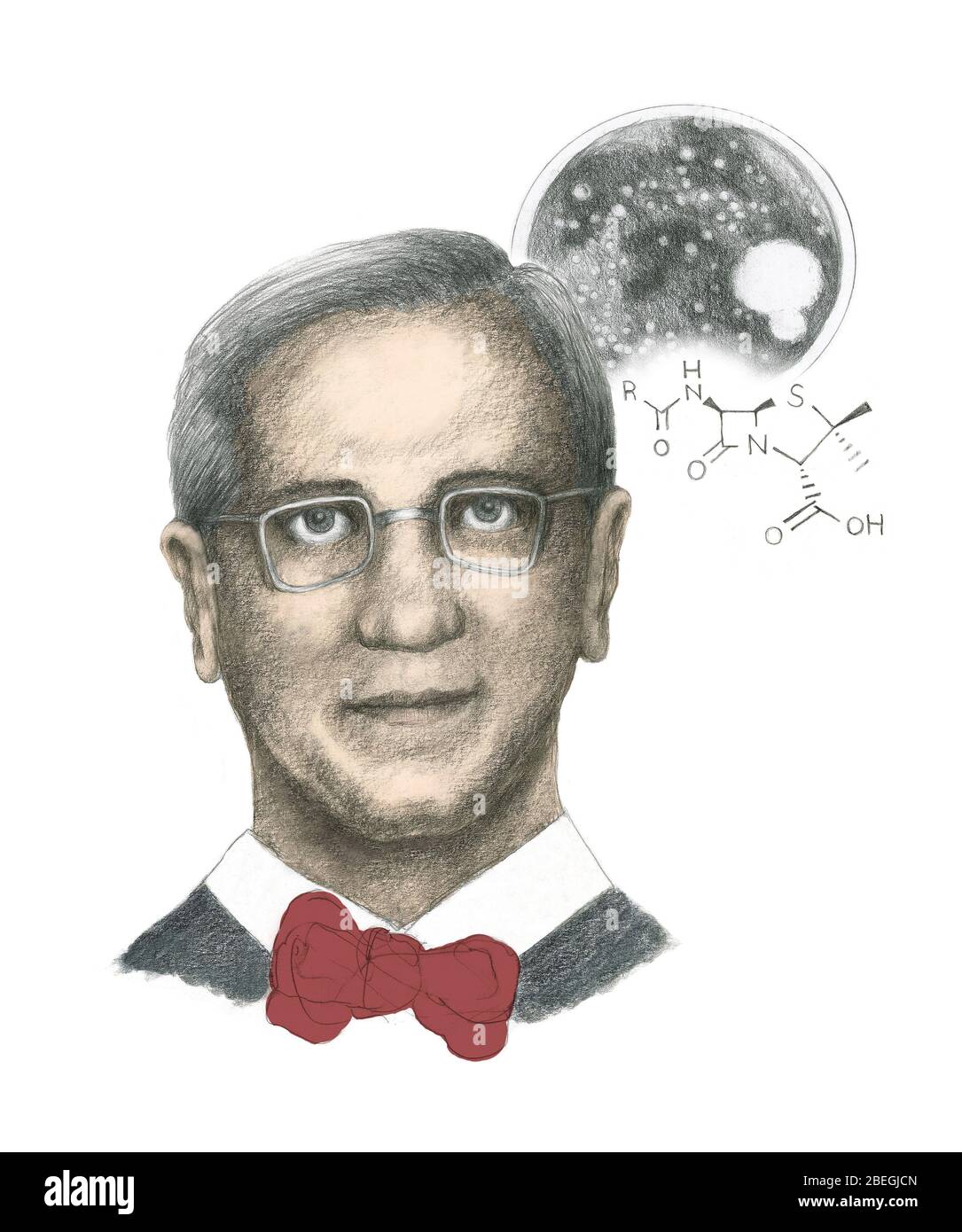 Alexander Fleming Stockfoto