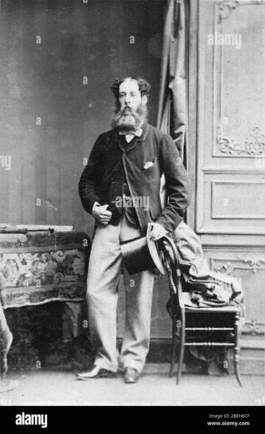 Henry Paget 4. Marquess of Anglesey von Camille Silvy. Stockfoto