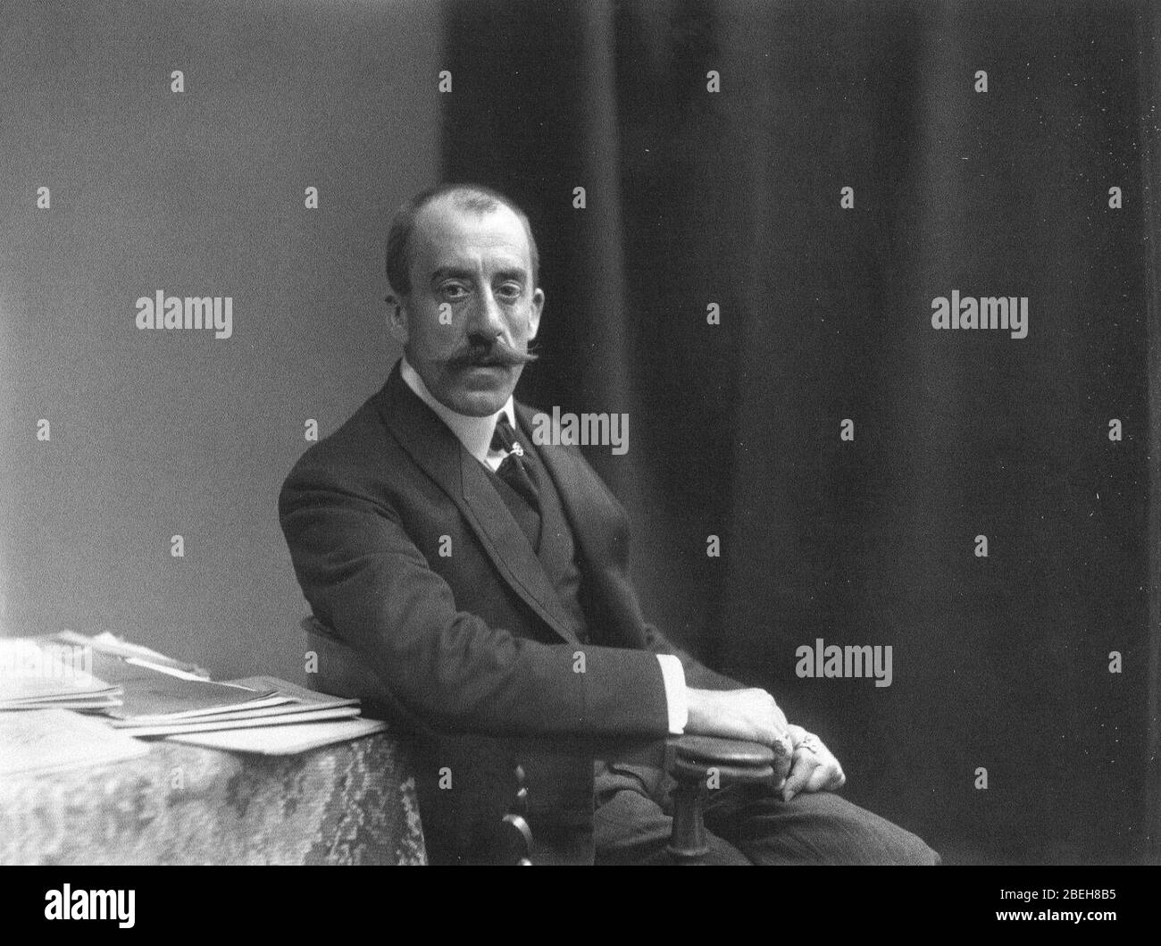 Henry van der Velde, um 1902-1903. Stockfoto