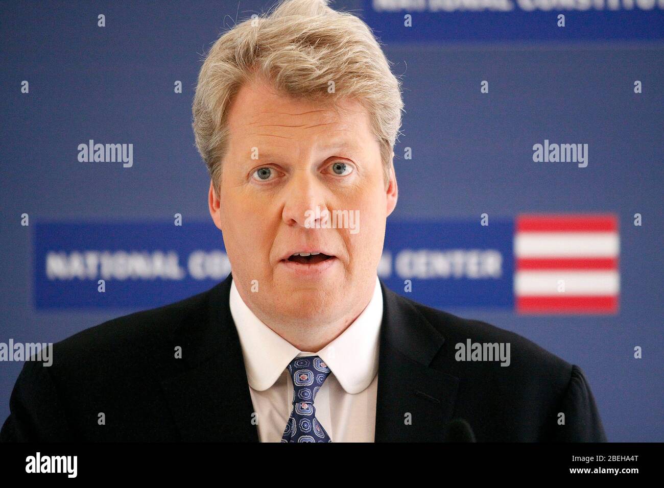 Charles Spencer auf einem Pressevorbericht zur neuen Diana: A Celebration Ausstellung im National Constitution Centre in Philadelphia, Pa am 1. Oktober 2009 Bild: Scott Weiner/MediaPunch Stockfoto