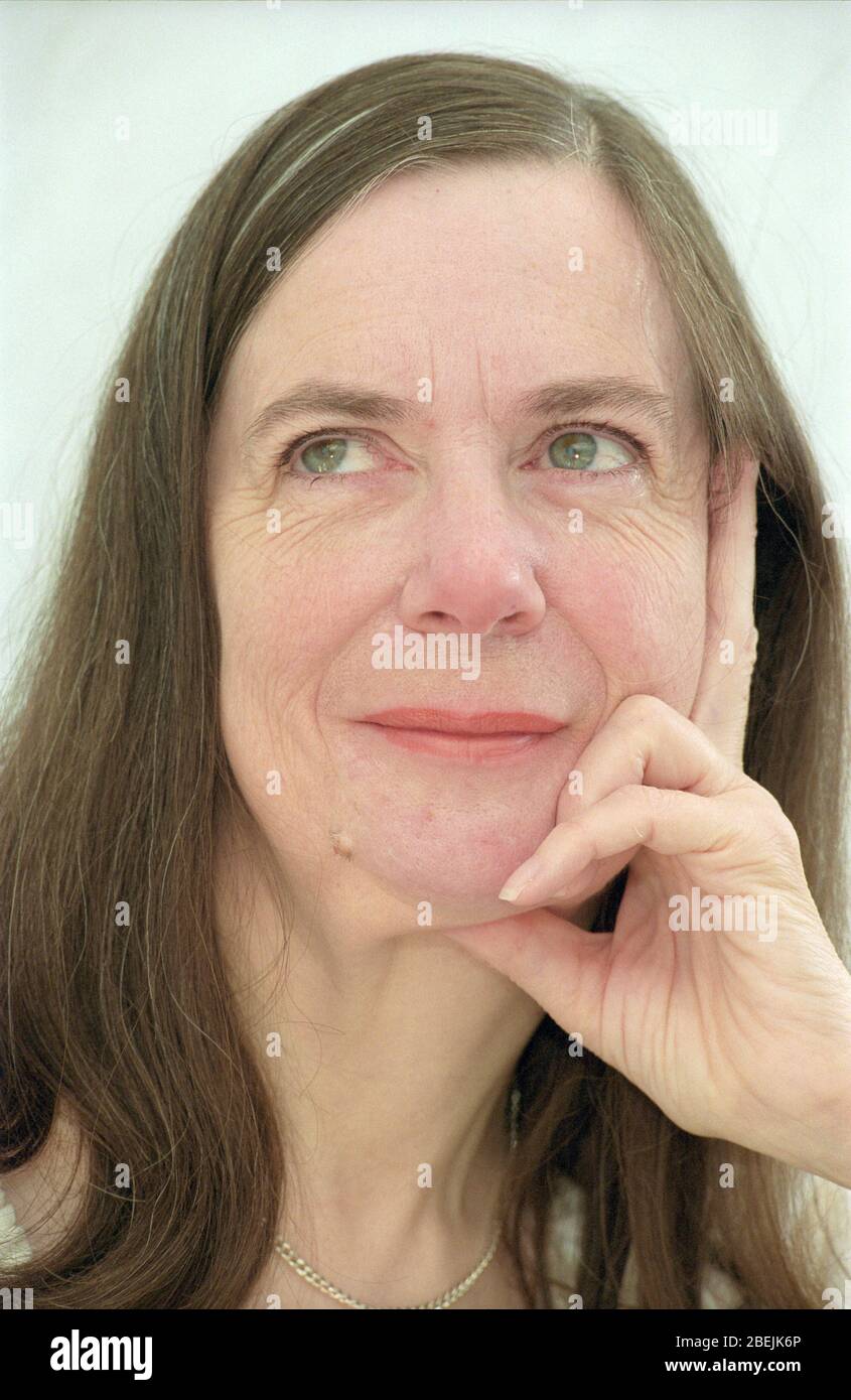 Felicity Harper, Autorin von Romantikromantik, Großbritannien 2001 Stockfoto