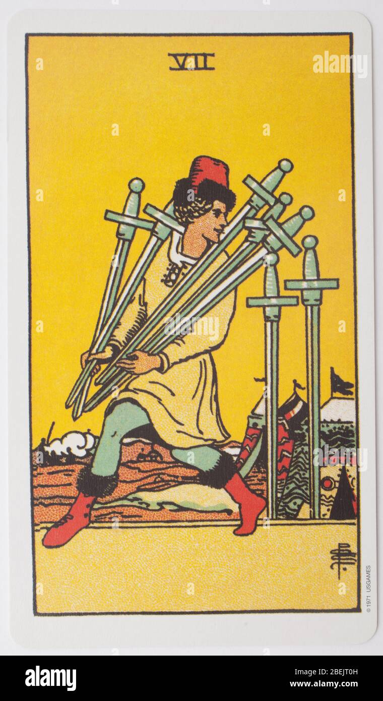 7 schwerter tarot Fotos und Bildmaterial in hoher Auflösung Alamy