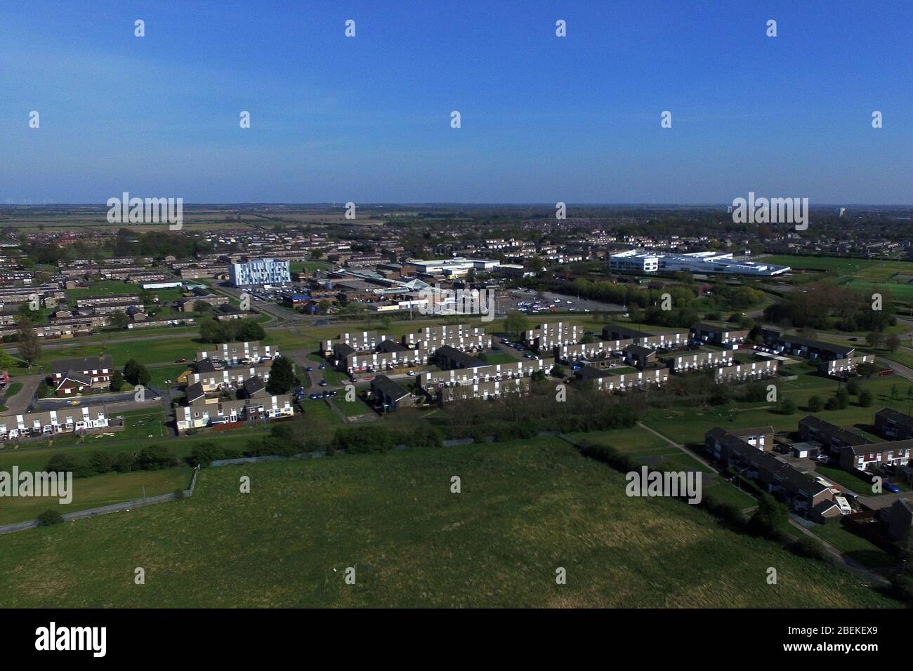 north Point Einkaufszentrum, Bransholme, Hull Stockfoto