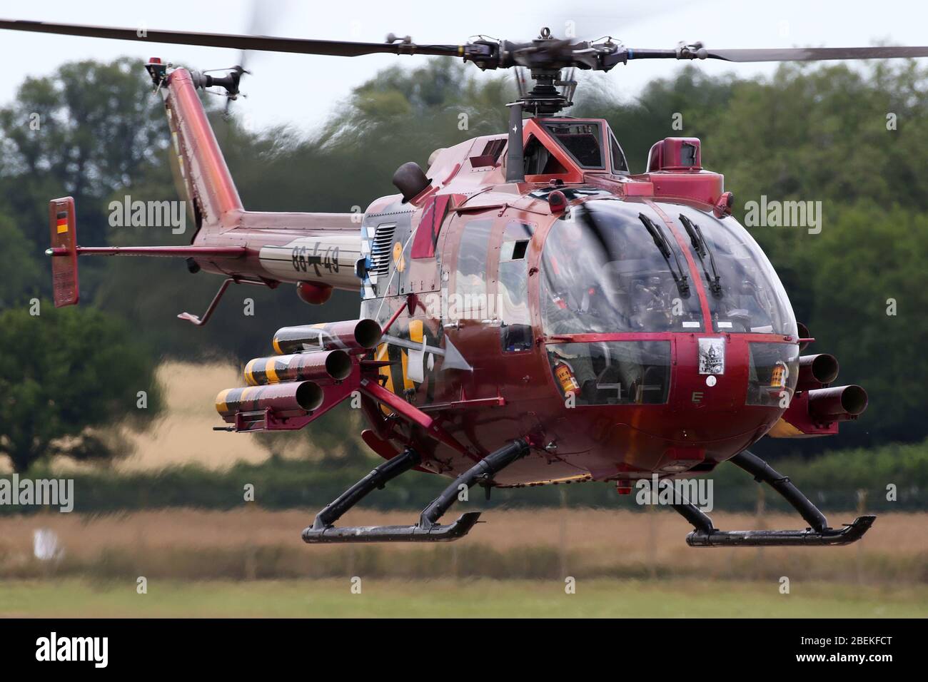 Bo-105 Stockfoto