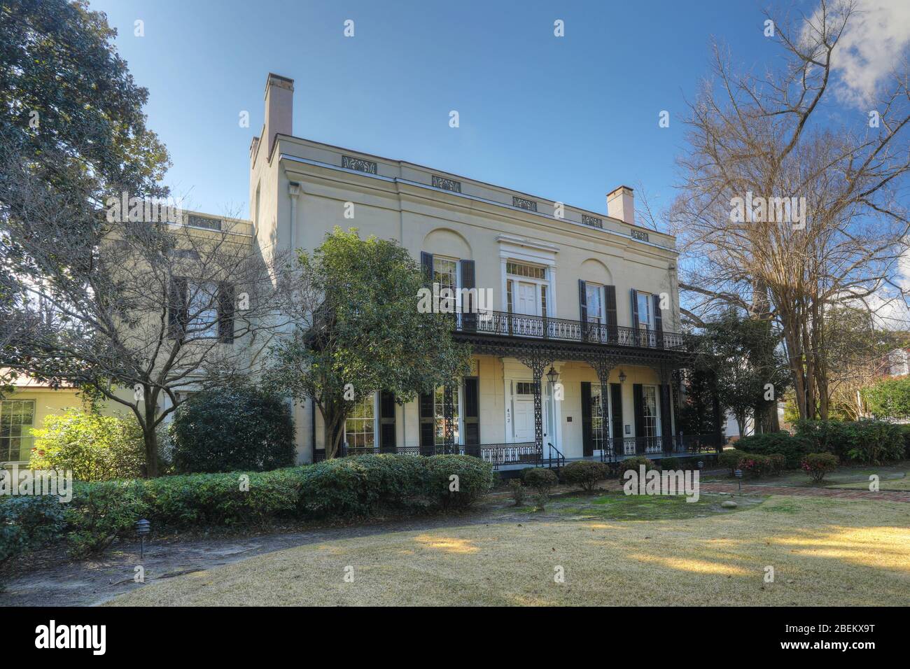 Das alte Regierungsgebäude in Augusta, Georgia. Erbaut im Jahre 1801, war es das ursprüngliche Bezirksgericht Stockfoto Das alte Regierungsgebäude in Augusta, Georgia. Erbaut im Jahre 1801, war es das ursprüngliche Bezirksgericht Stockfoto