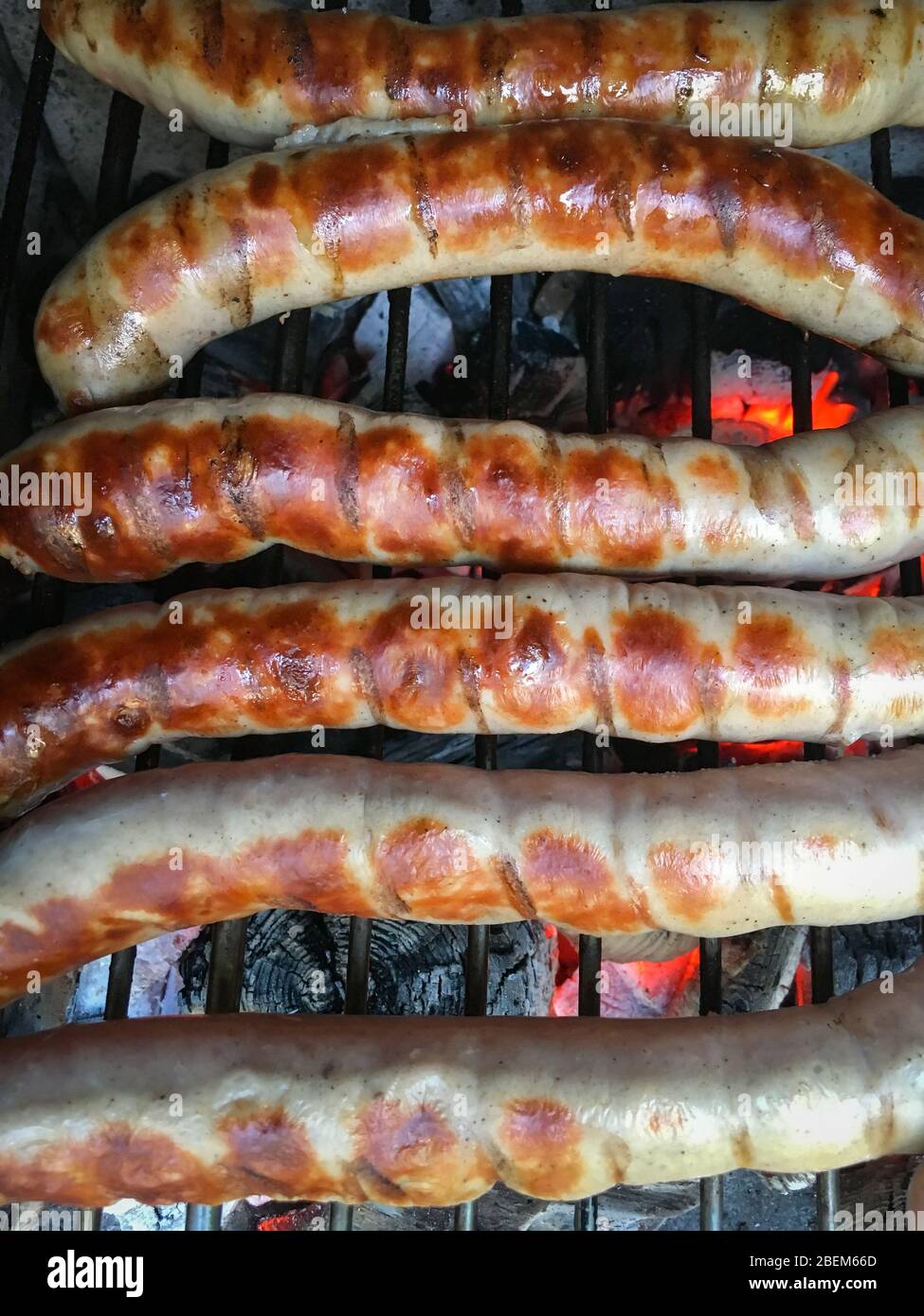 Bratwurst Barbecue Sausage German Stockfotos und -bilder Kaufen - Alamy