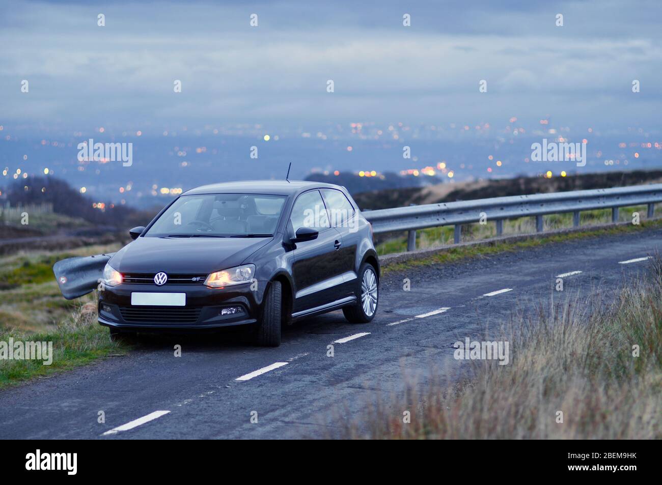 VW Volkswagen Polo 6C BlueGT Stockfoto