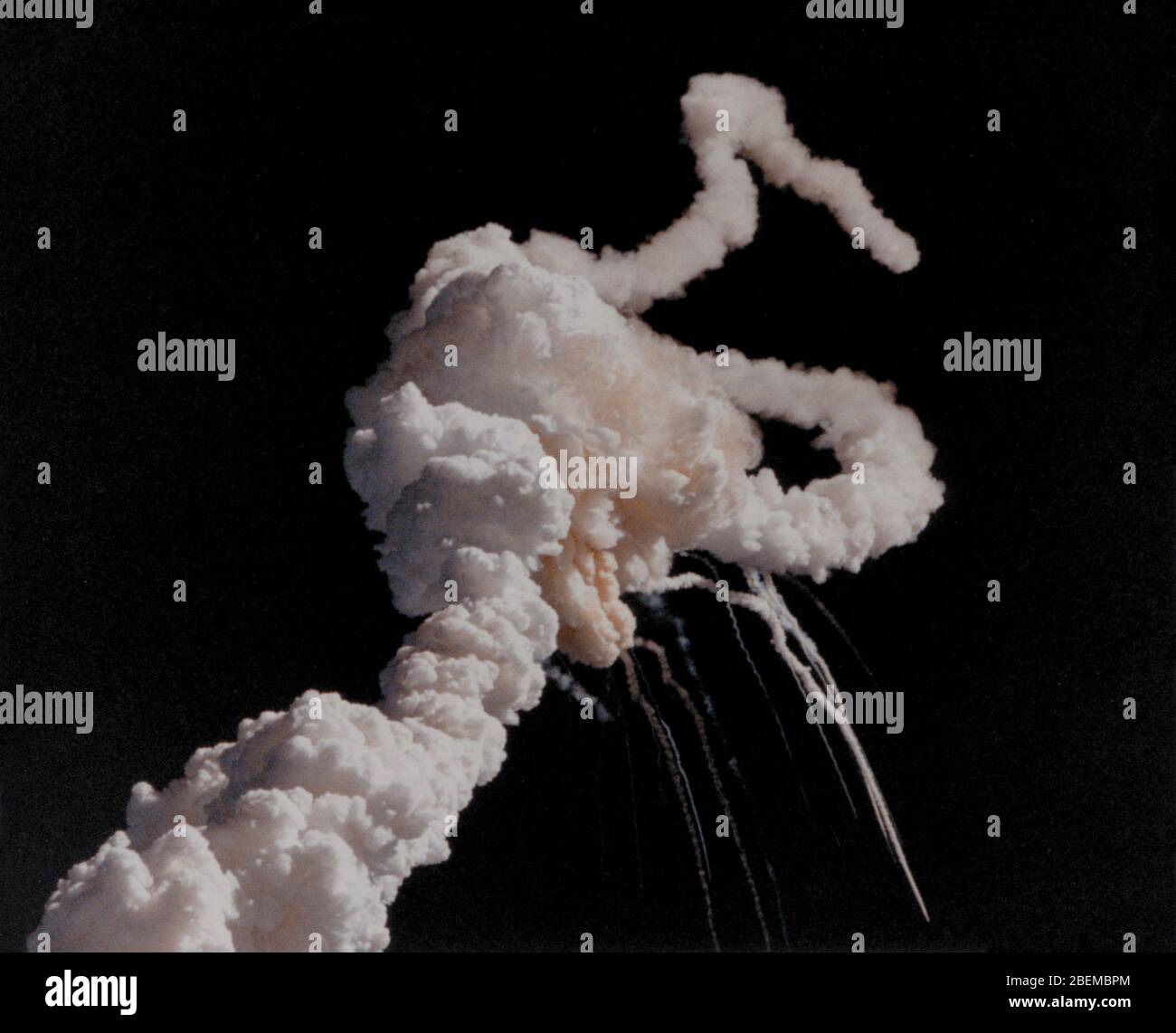 Space shuttle challenger 1986 Fotos und Bildmaterial in hoher