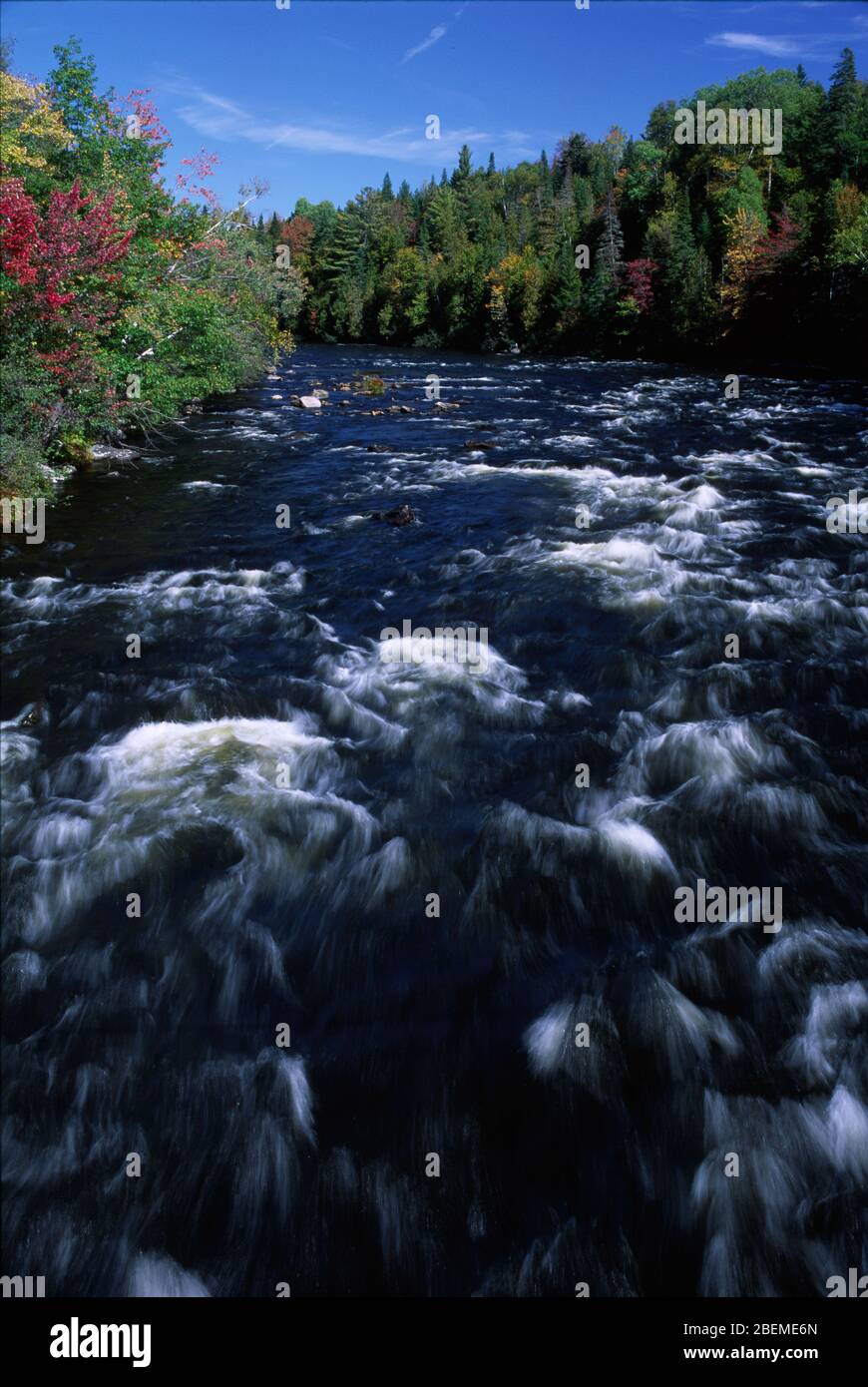 Androscoggin River, Coos County, New Hamphire Stockfoto
