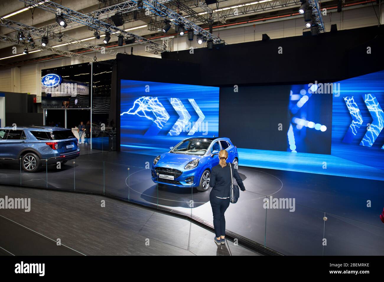 Impressionen Automobilmesse in frankfurt am Main im september 2019 Stockfoto