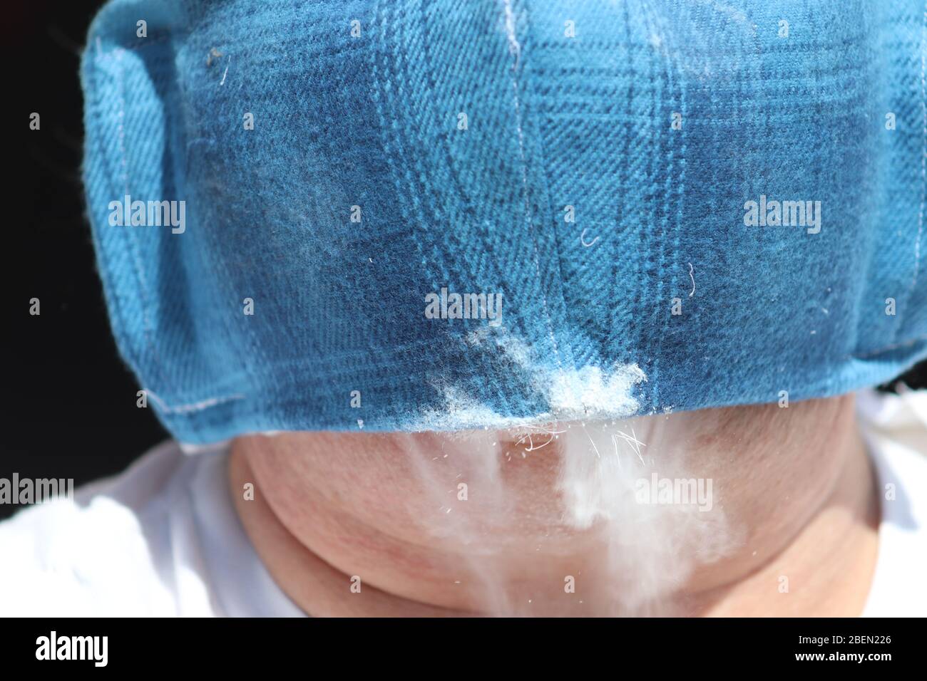 Maisstärke Maske Husten 1, 3 Stockfoto