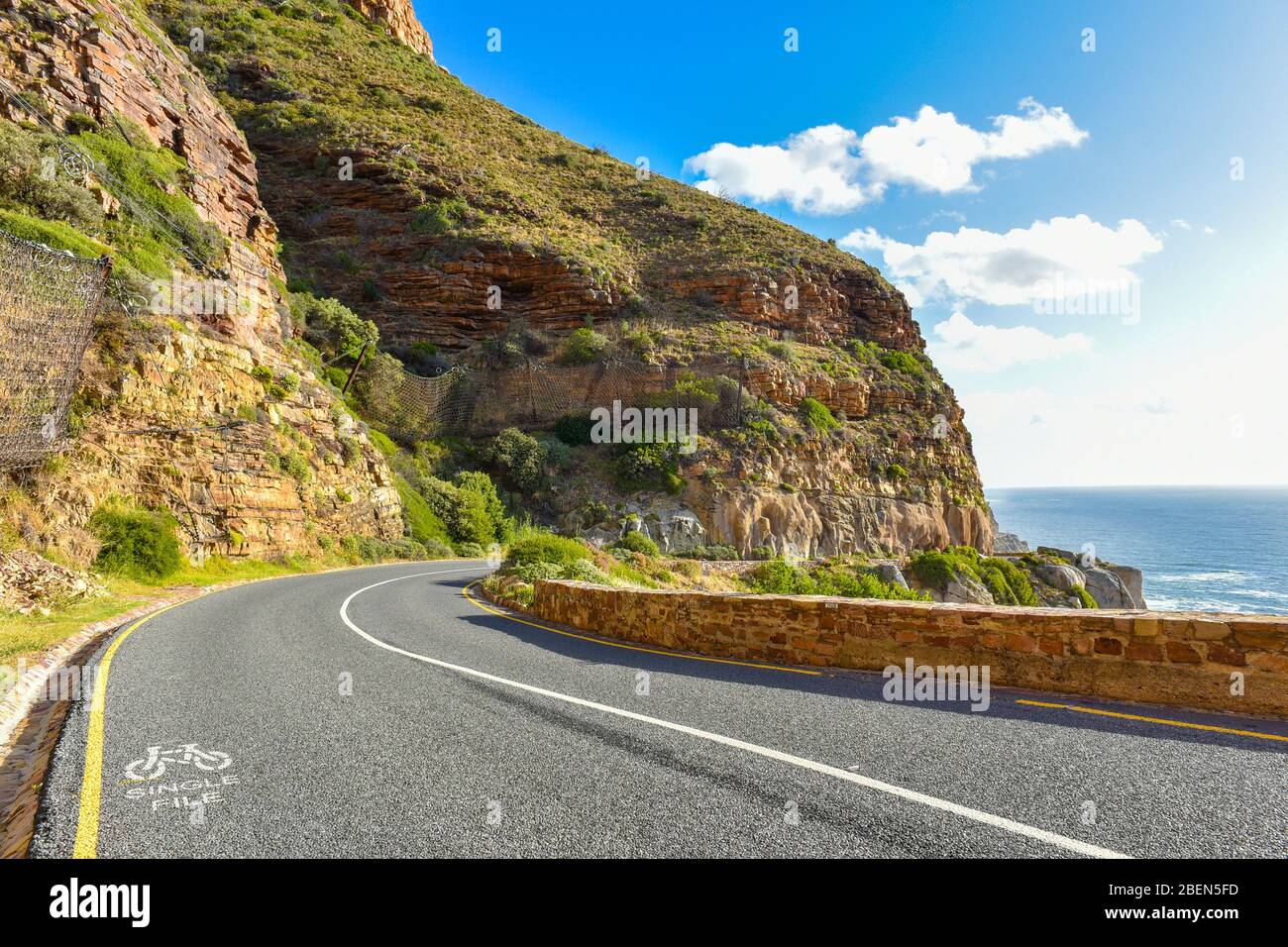 Der Chapman's Peak Drive, Kapstadt, Südafrika Stockfoto
