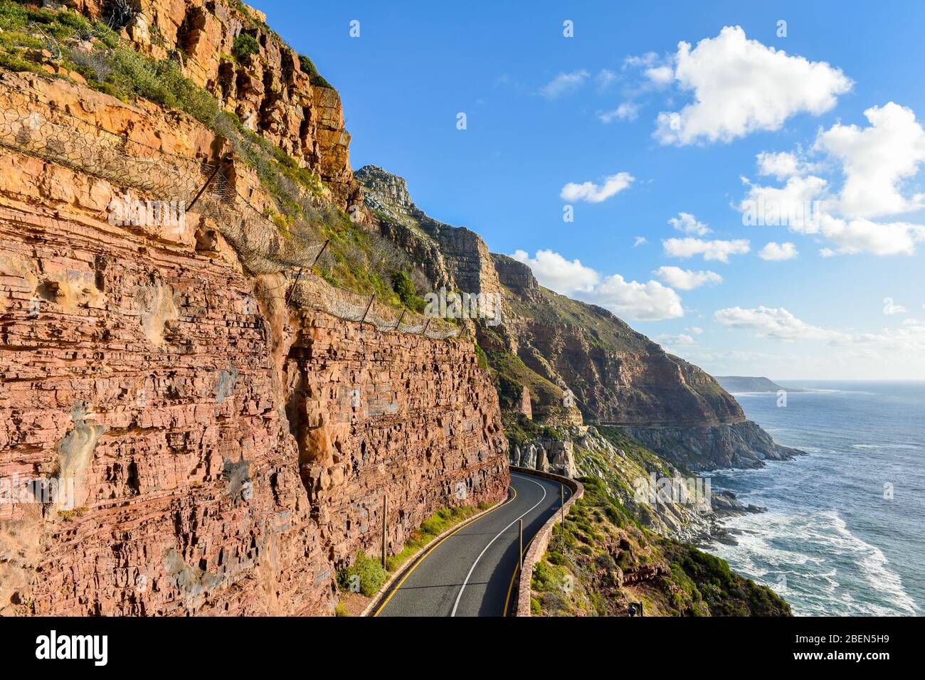 Der Chapman's Peak Drive, Kapstadt, Südafrika Stockfoto