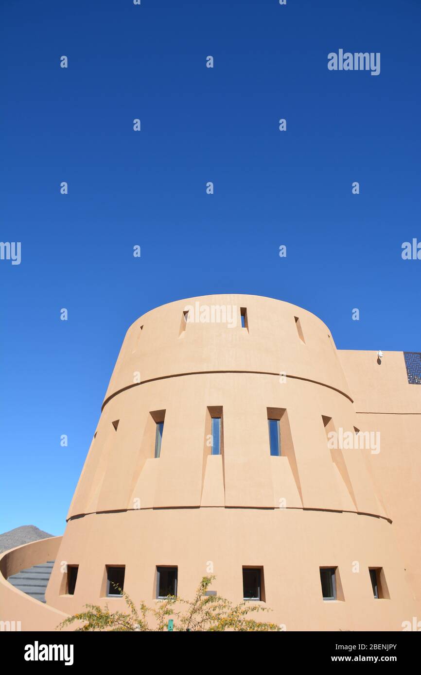 Anantara Al Jabal Al Akhdar Hotel, Jebel Akhdar, Oman. Stockfoto